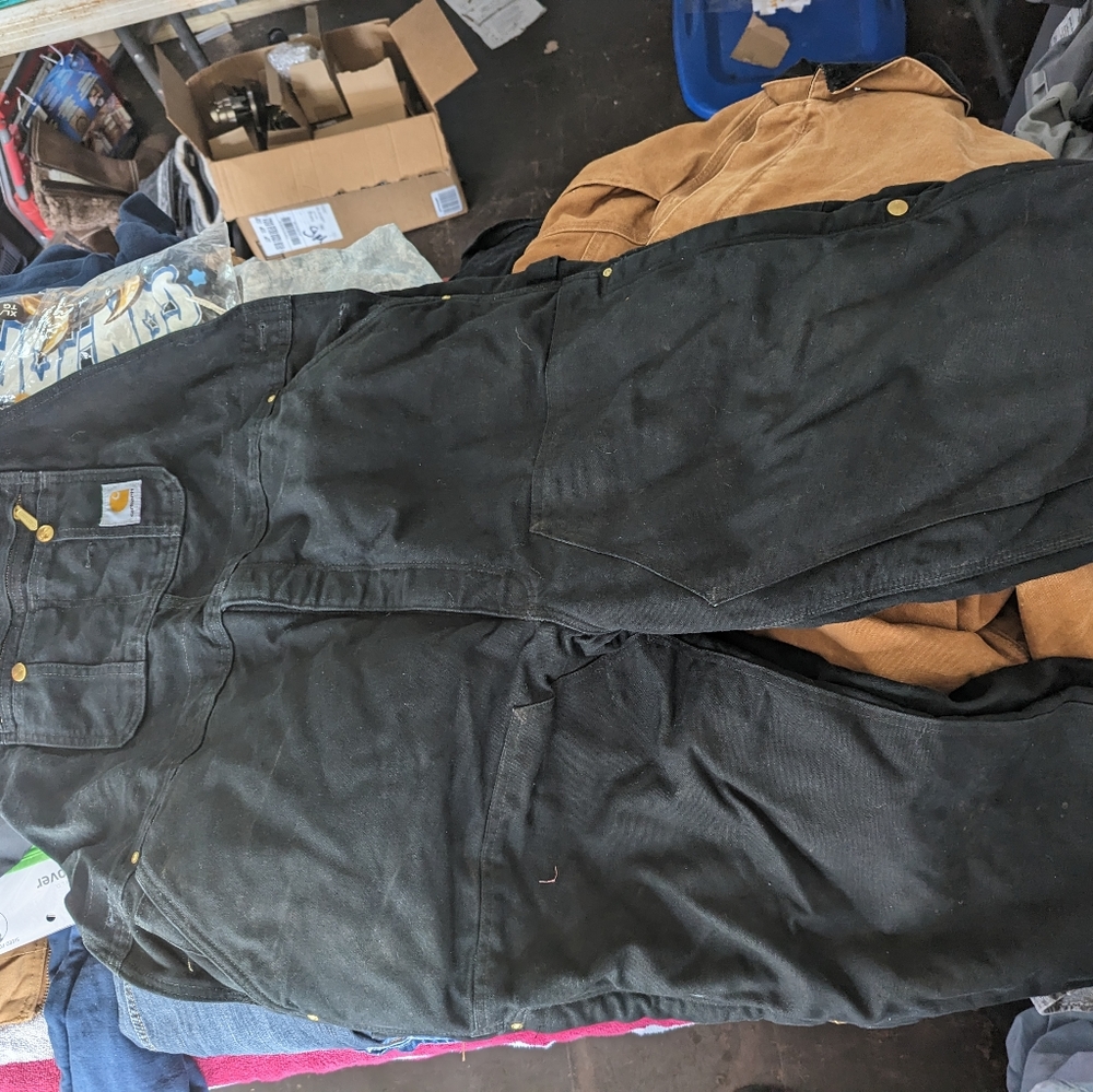 Carhartt insulated bibs
